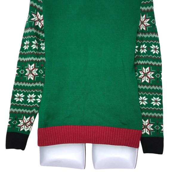 NWT Ugly Christmas Sweater Santa Beer Mug S - Picture 8 of 8